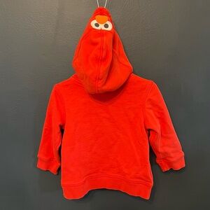 Hanna Andersson 2T Toddler French Terry Elmo Hoodie Sweatshirt